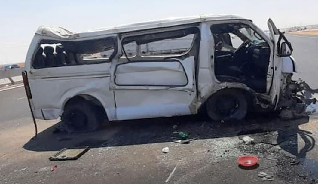 إصابة 7 أشخاص في حادث سيارة ميكروباص بقنا