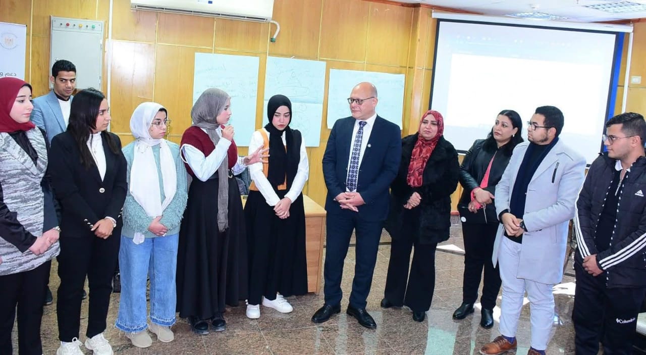 جامعة سوهاج تواصل تأهيل طلابها و استكمال المرحلة الثانية من برنامج «اختراق سوق العمل»