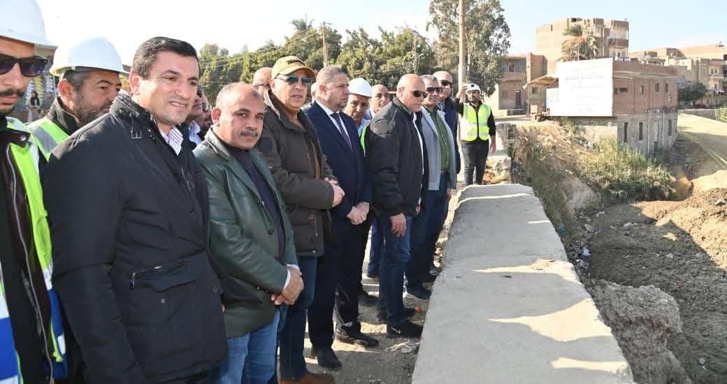 وزير الرى يتفقد حالة المنظومة المائية بمحافظة الفيوم