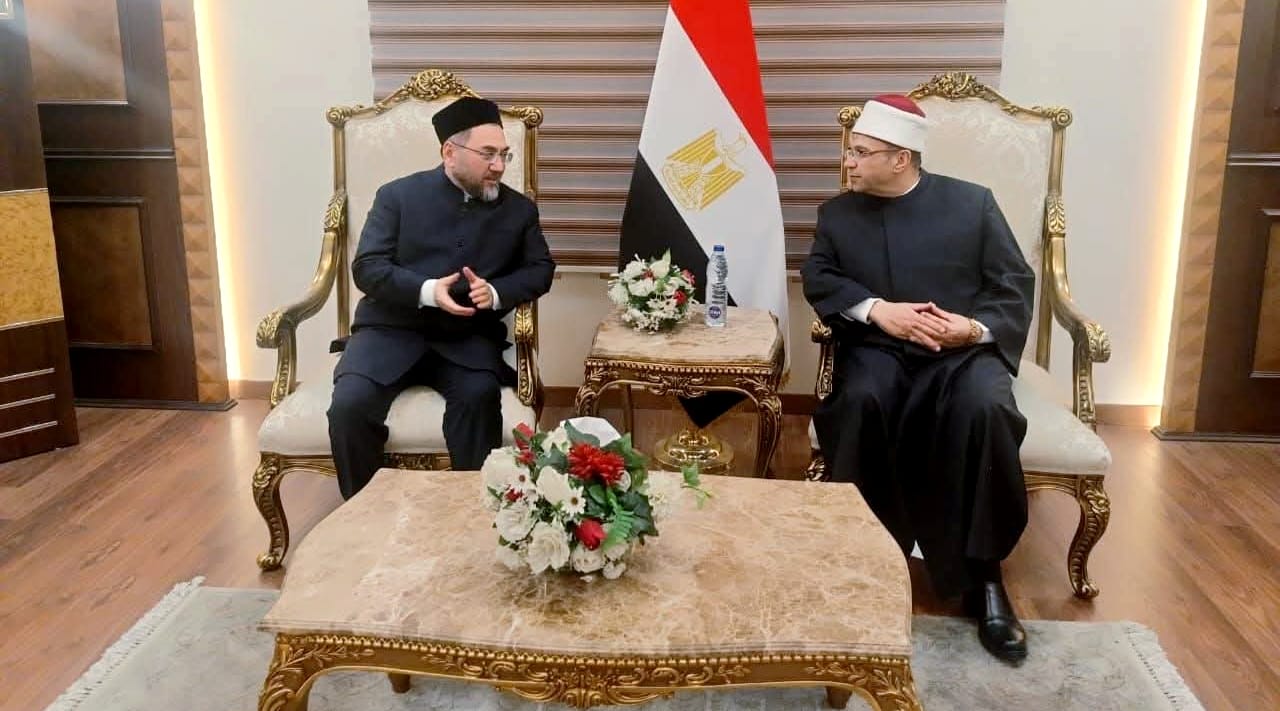 مفتي أوزبكستان يصل إلى القاهرة للمشاركة في المؤتمر الدولي للمجلس الأعلى للشئون الإسلامية