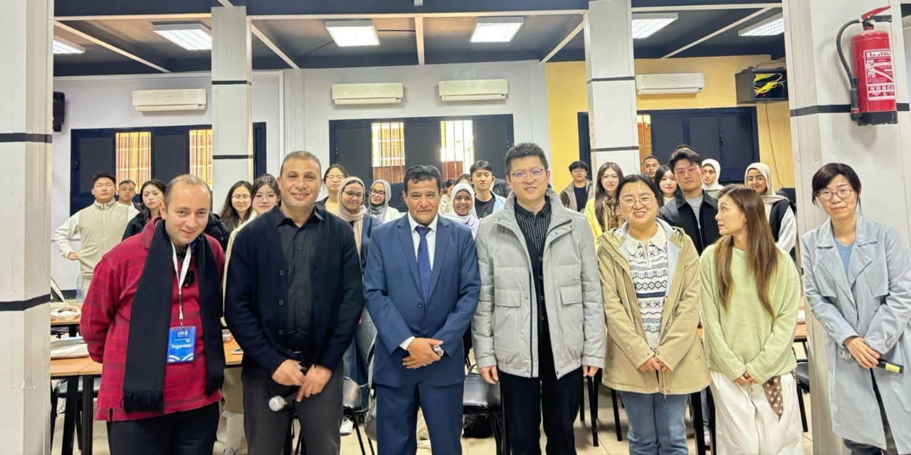 استقبال الوفد الأول للمدرسة الشتوية الدولية بكلية الفنون الجميلة بجامعة الأقصر