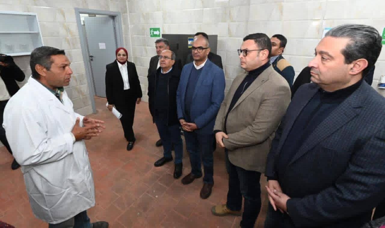 وزير الإسكان ومحافظ دمياط يفتتحان محطة معالجة الناصرية الجديدة