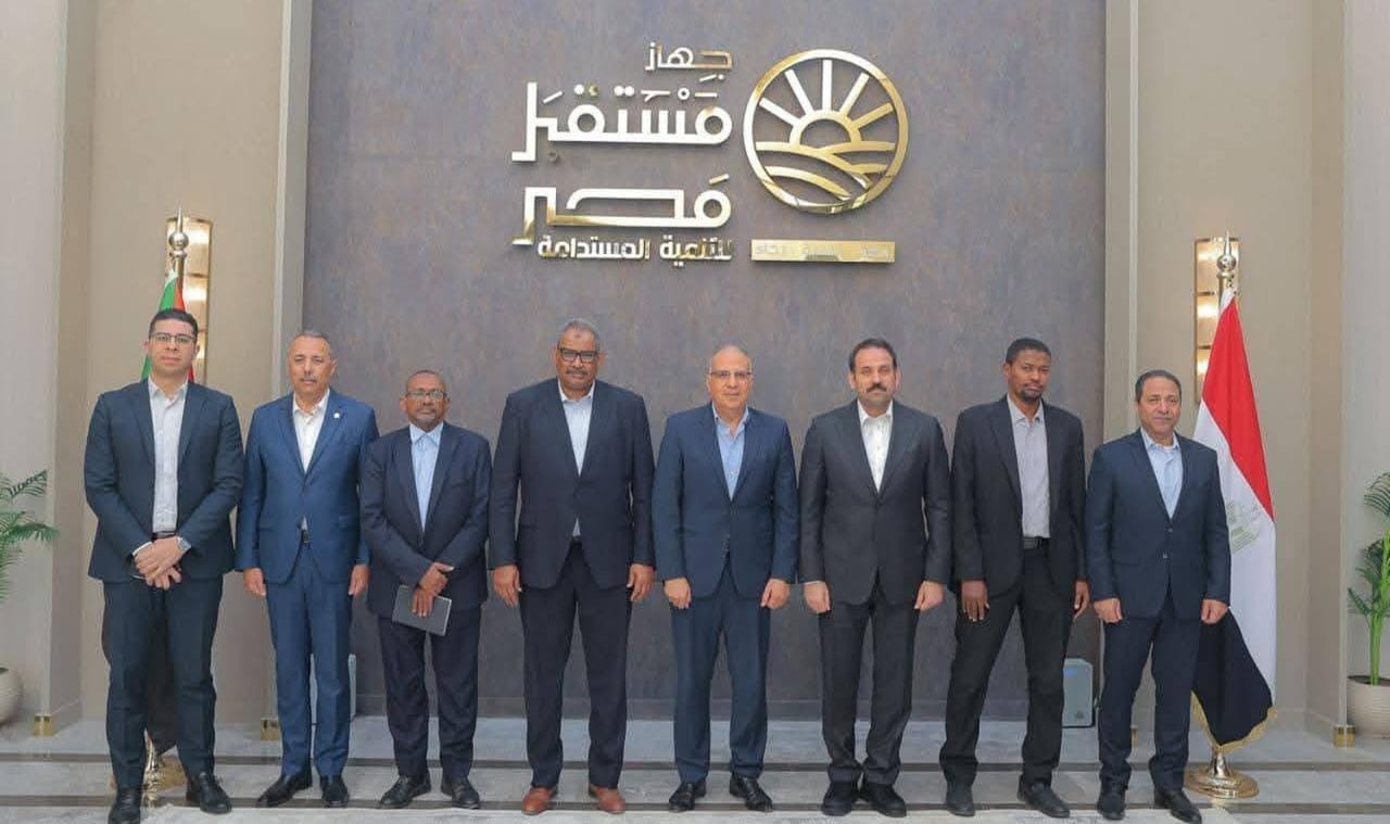 وزيرا الري المصري والزراعة السوداني يتفقدان المشروعات الرائدة لجهاز مستقبل مصر