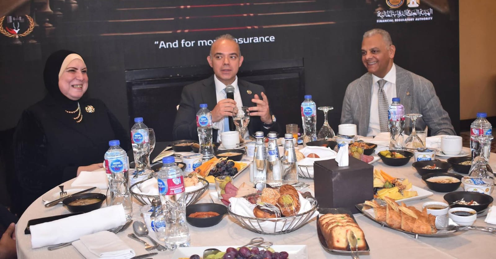 رئيس الهيئة العامة للرقابة المالية يشارك في الإفطار السنوي لاتحاد شركات التأمين المصرية