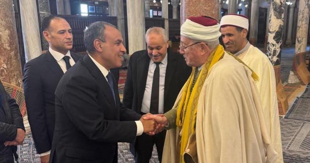 وزير الخارجية يلتقي مفتي الجمهورية التونسية