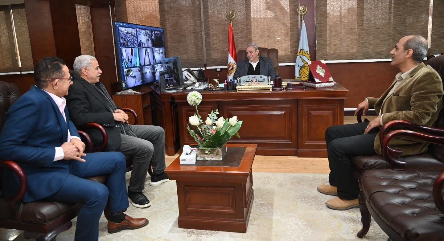 محافظ الغربية يستقبل وفد شركة المقاولون العرب لبحث سبل التعاون المشترك