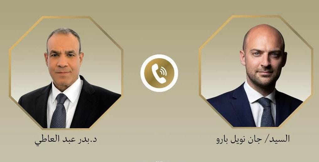 وزير الخارجية يتلقى اتصالاً هاتفياً من نظيره الفرنسي لبحث مستجدات الأوضاع الإقليمية
