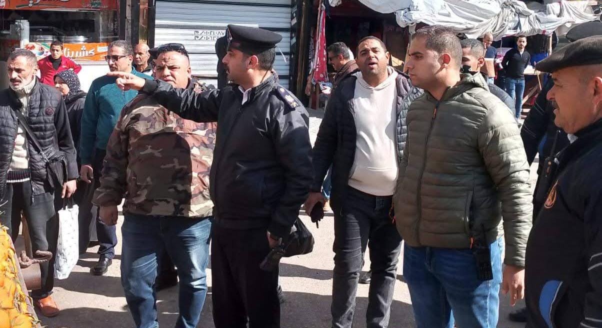 حملة مكبرة تستهدف رفع الاشغالات بعدد من المناطق بمدينة دمياط