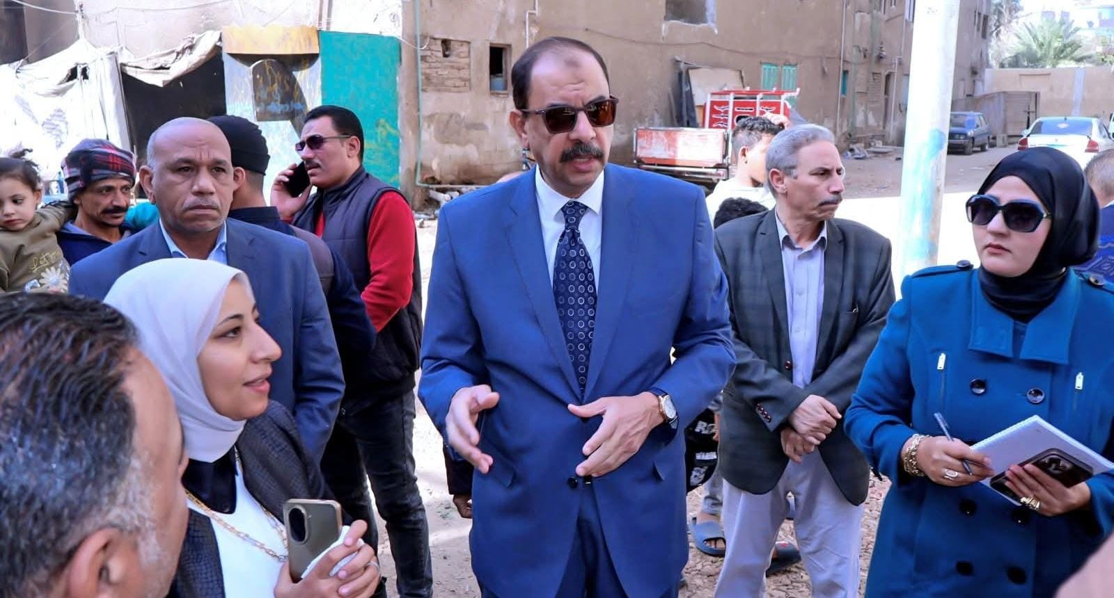 محافظ سوهاج يوجه بالإنتهاء من إنشاء المجمع السكني بأرض المشتل في أغسطس المقبل