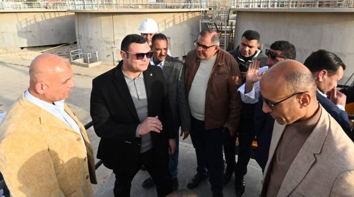 وزير الإسكان يتفقد مشروع رفع كفاءة محطة تنقية مياه الشرب بالشيخ زايد