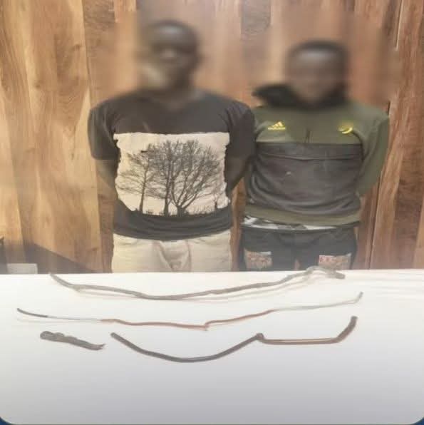 القبض على عاطلين أجانب الجنسية سرقا مواسير تكييف أحد العقارات