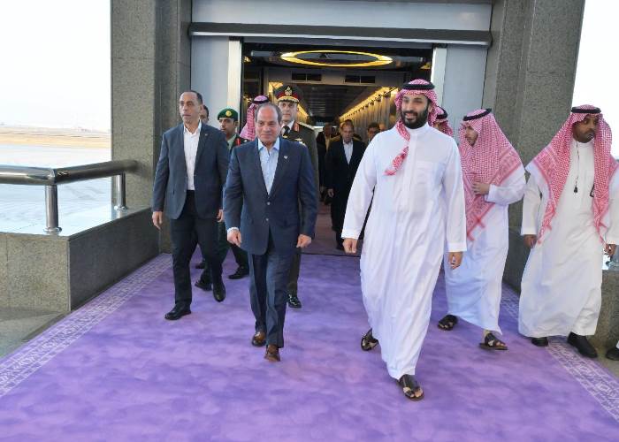 كواليس اجتماع الرئيس السيسي وولي العهد السعودي في الرياض