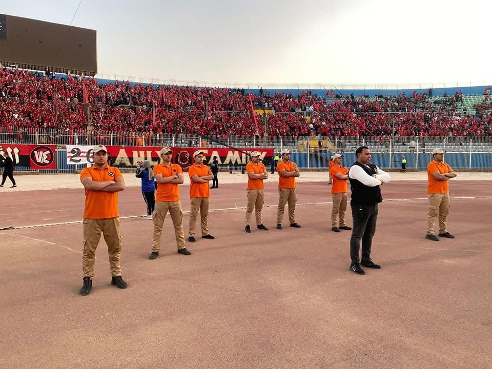 تقنيات حديثة وكاميرات مراقبة..الأمن يستعد لتأمين مباراة الأهلي وزد باستاد القاهرة