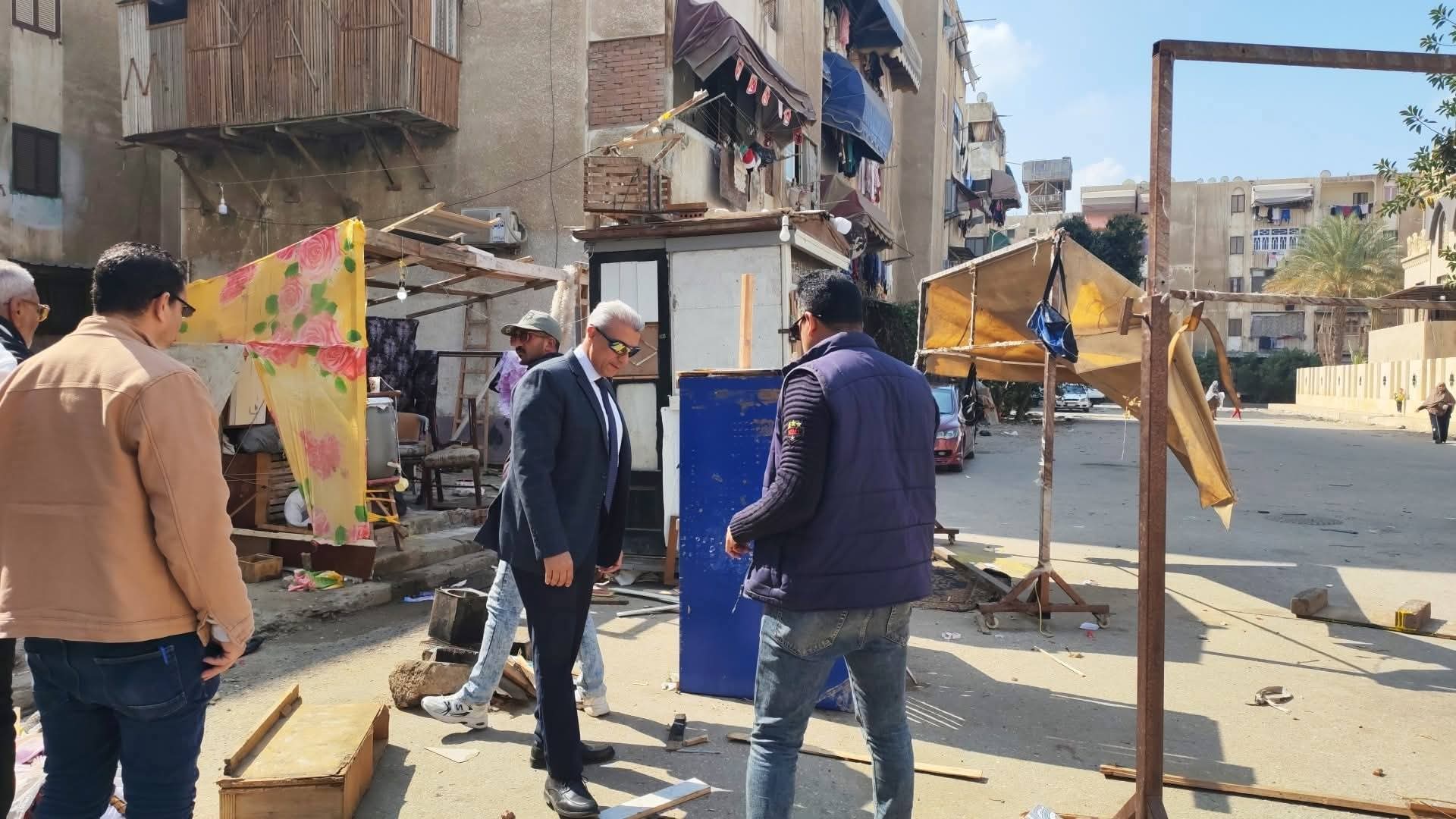 توجيهات مشددة من محافظ بورسعيد بتكثيف حملات إزالة الإشغالات والتعديات