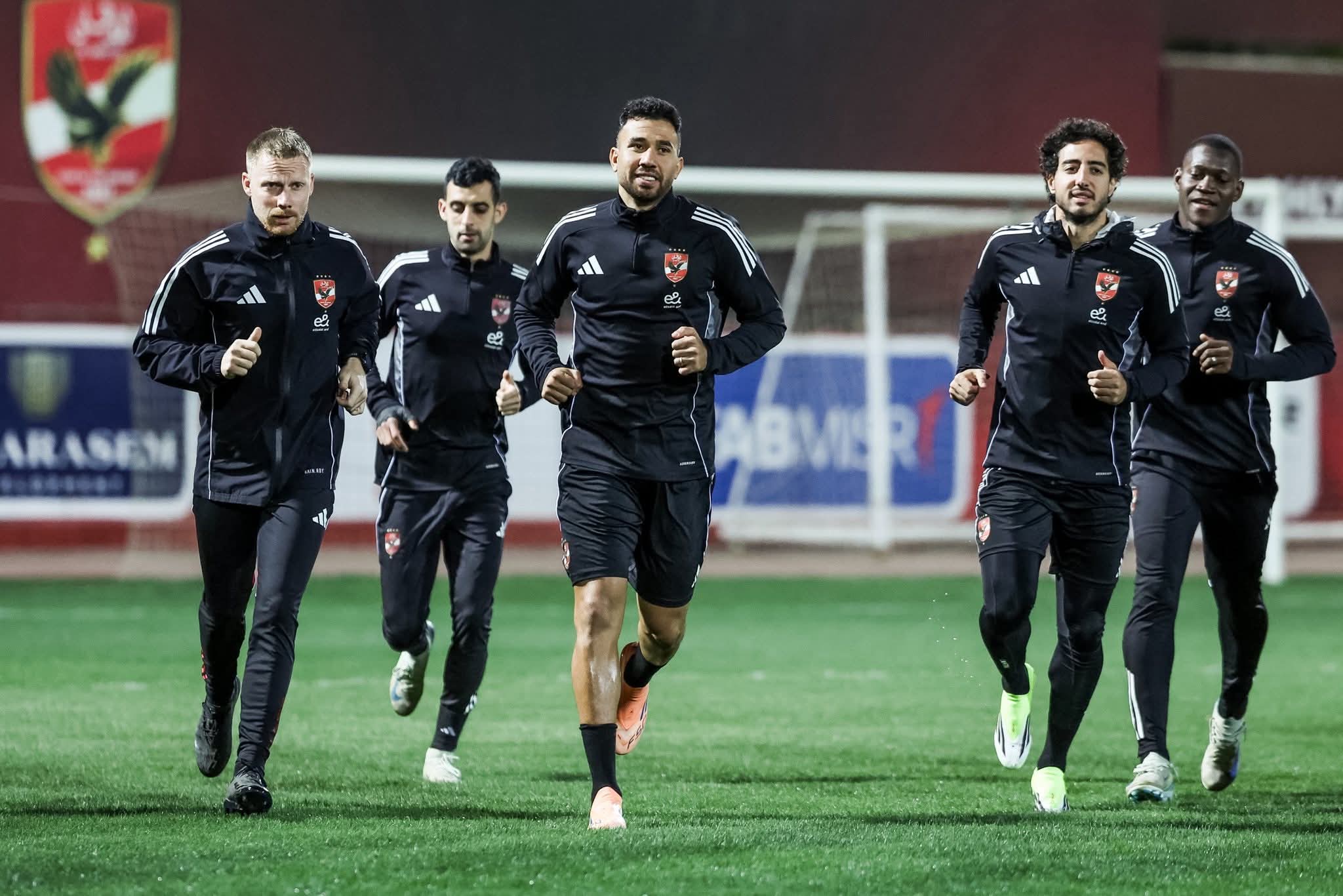 الأهلي يختتم تدريباته اليوم استعدادًا لمواجهة زد في الدوري