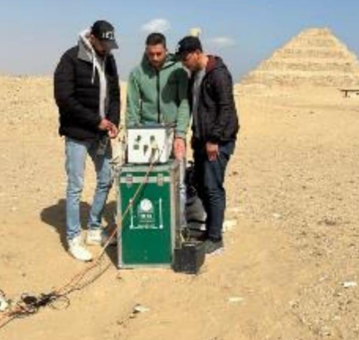 علوم القاهرة تكشف أسرار سقارة بتقنيات الجيوفيزياء الأثرية