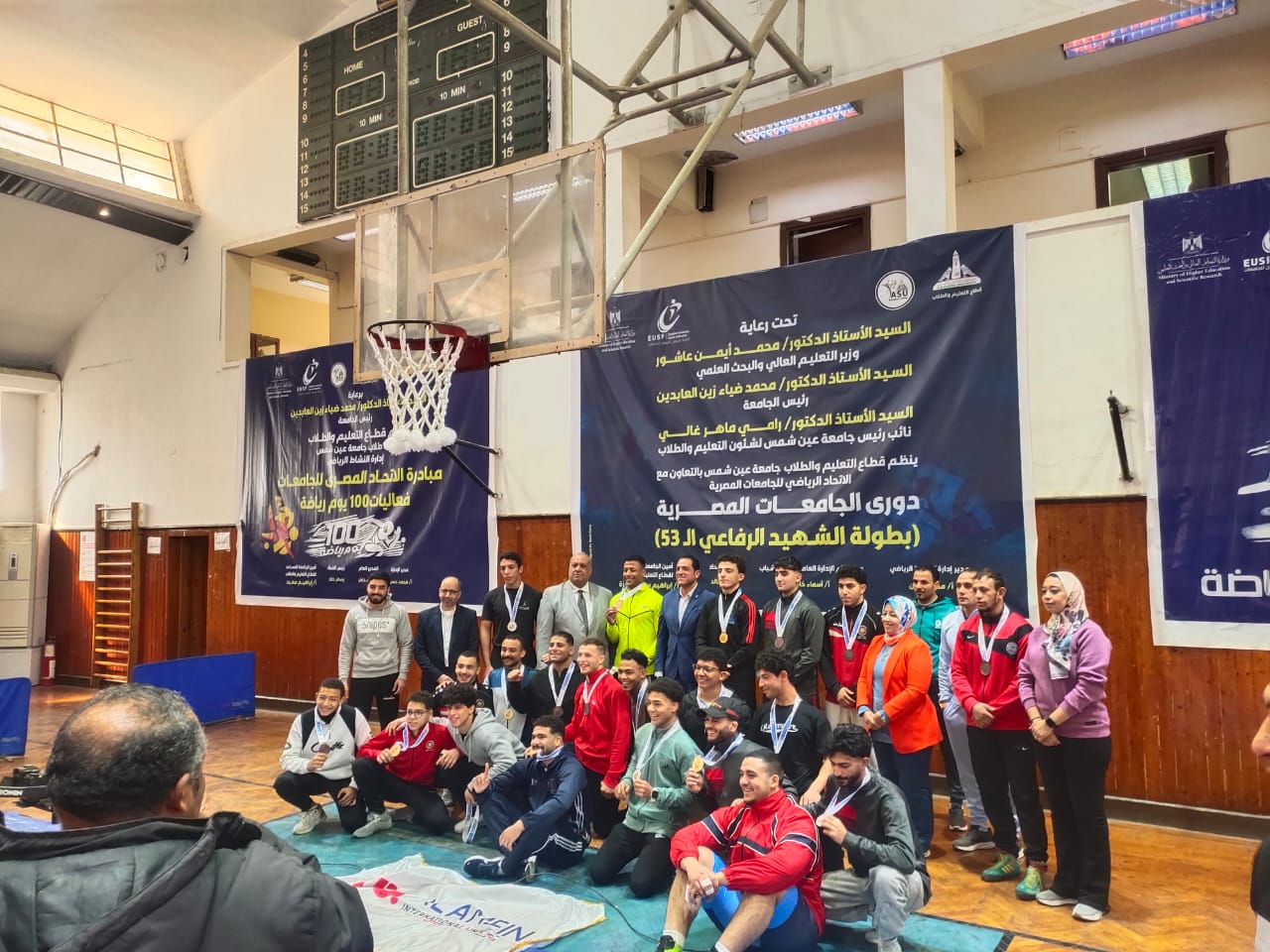 منتخب المصارعة يحصد فضية وثلاث برونزيات في دورة الشهيد الرفاعي