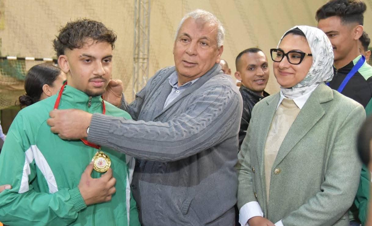 محافظ الوادى الجديد يشهد ختام منافسات الكوميتيه باولمبياد المحافظات الحدودية