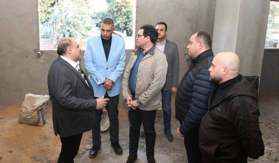وزير الثقافة والمحافظ يتفقدان مشروع تطوير قصر ثقافة أسوان