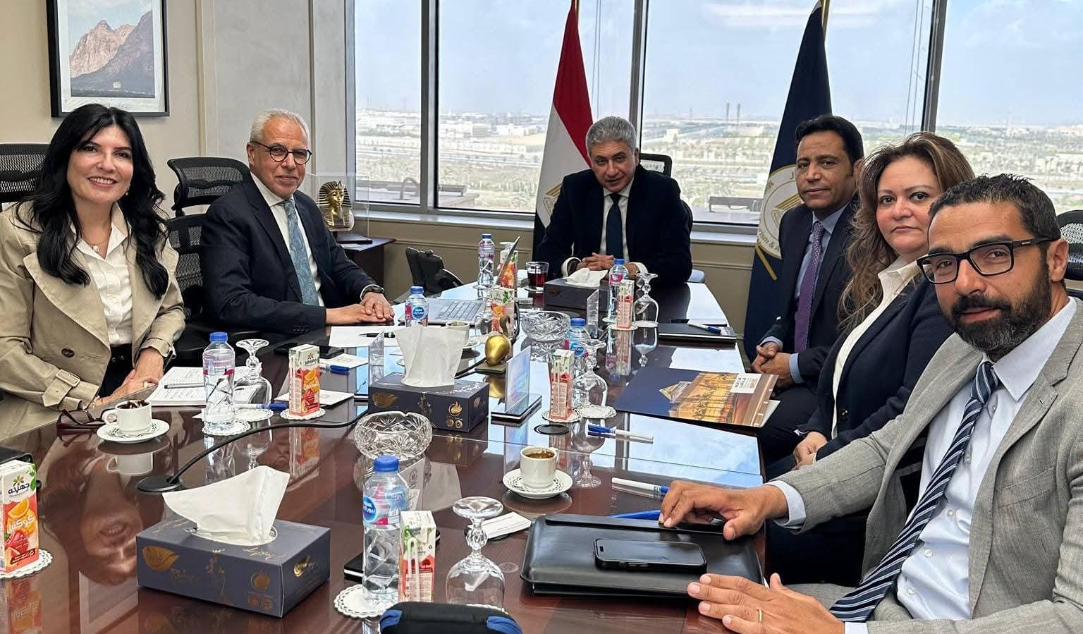 وزير السياحة يبحث خطة تسويق متكاملة للمتحف القومي للحضارة