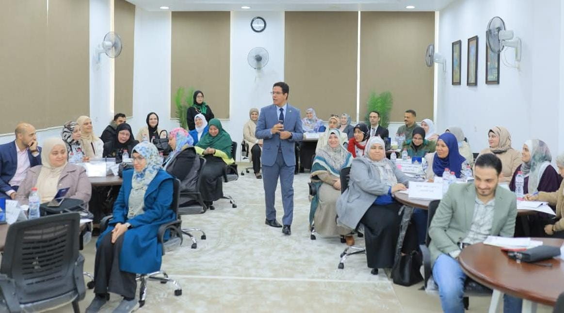 رئيس جامعة بنها يفتتح فعاليات دورة إعداد المدربين TOT