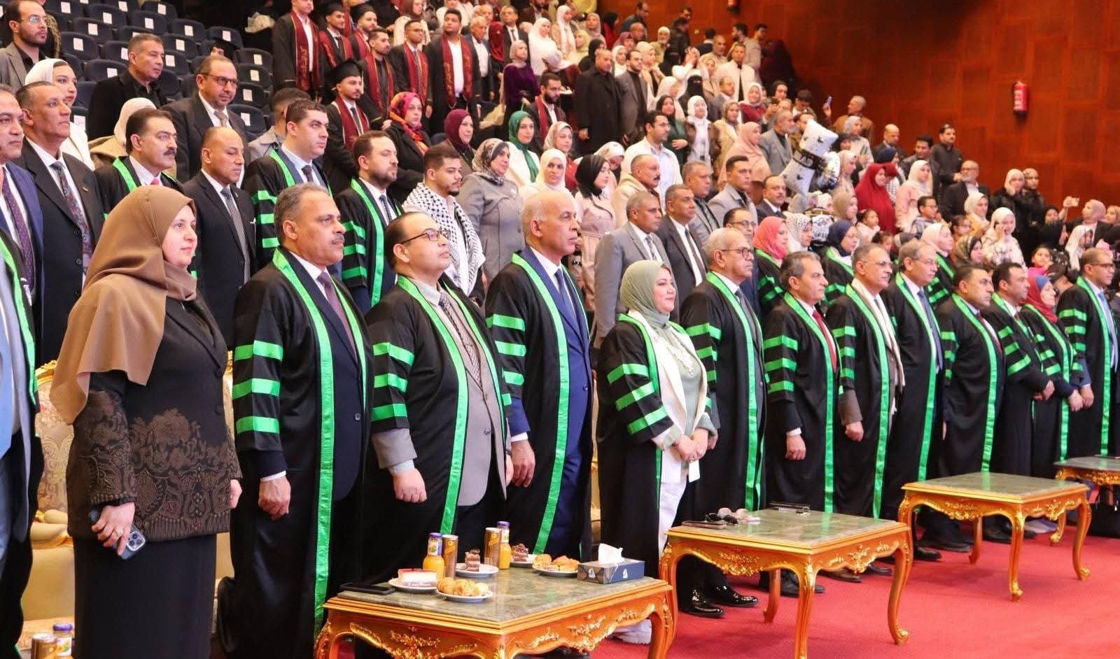تفاصيل حفل تخريج طلاب كلية الطب البشري بجامعة كفر الشيخ