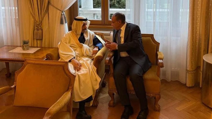 وزير الخارجية ونظيره السعودي يبحثان العلاقات الثنائية والمستجدات الإقليمية