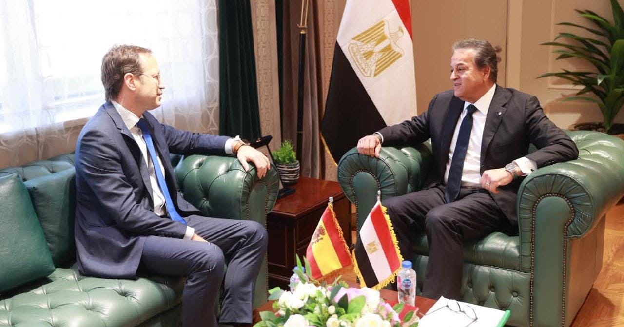وزير الصحة يستقبل السفير الإسباني لبحث تعزيز التعاون الصحي