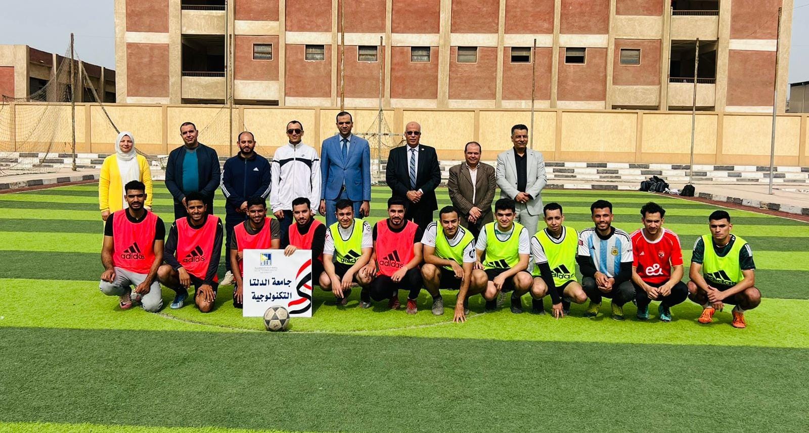 انطلاق منافسات دور الـ 16 بدورى كرة القدم بجامعة الدلتا التكنولوجية