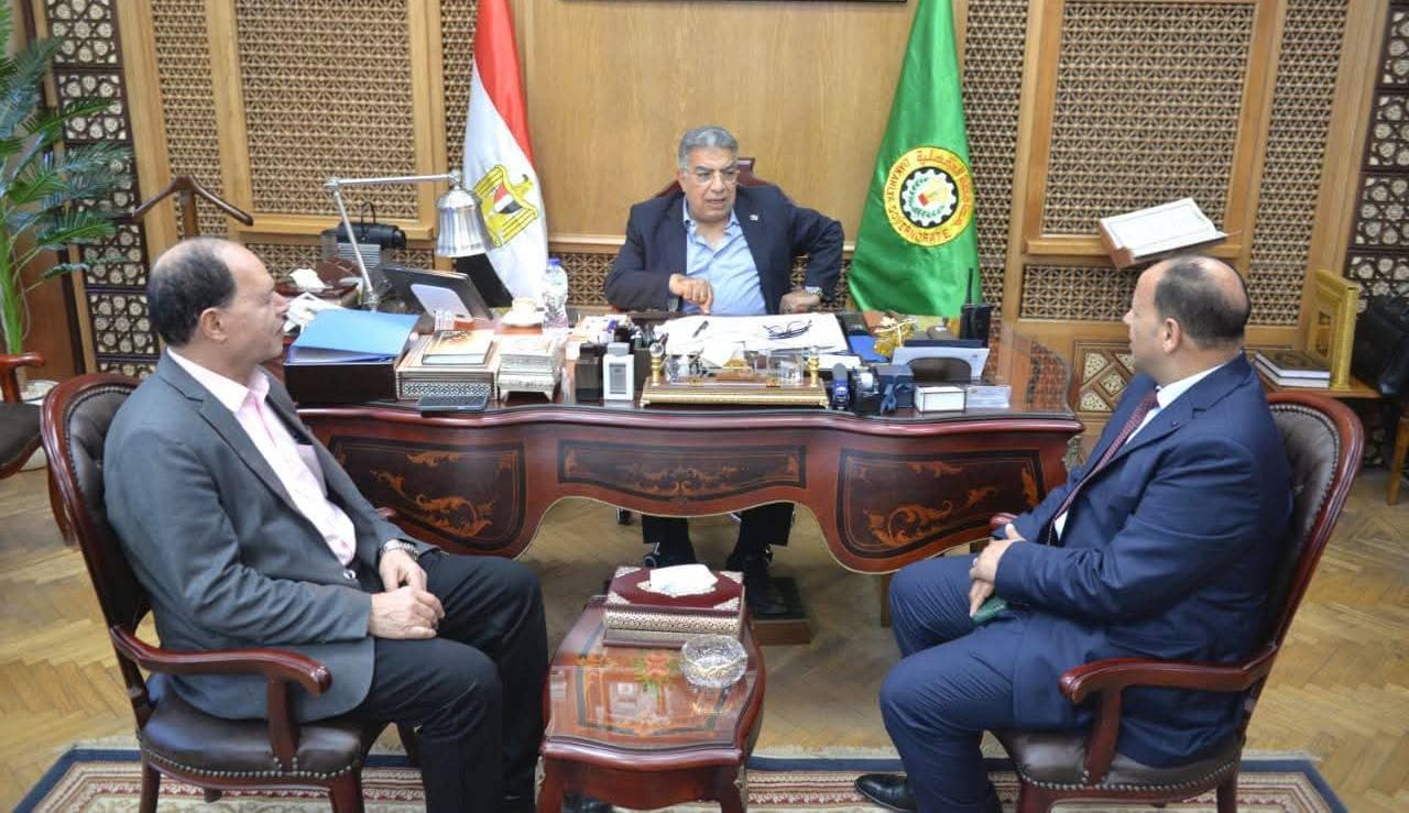 محافظ الدقهلية يستقبل وكيل وزارة الري الجديد