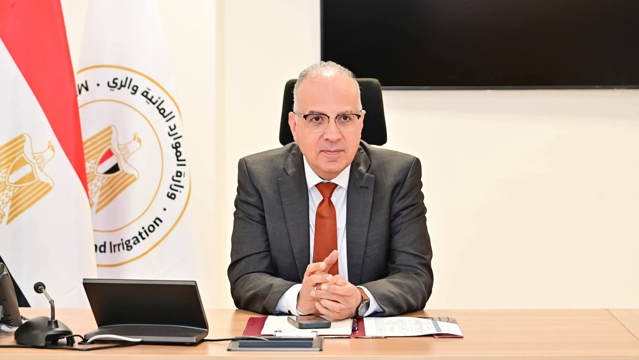 وزير الري يبحث موقف أنشطة المرحلة الثانية من مشروع "برنامج إدارة مياه دلتا النيل"