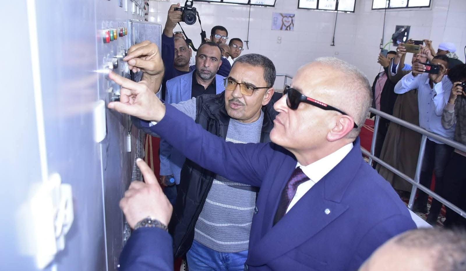 محافظ الأقصر يفتتح 9 محطات صرف صحي بمركز ومدينة إسنا