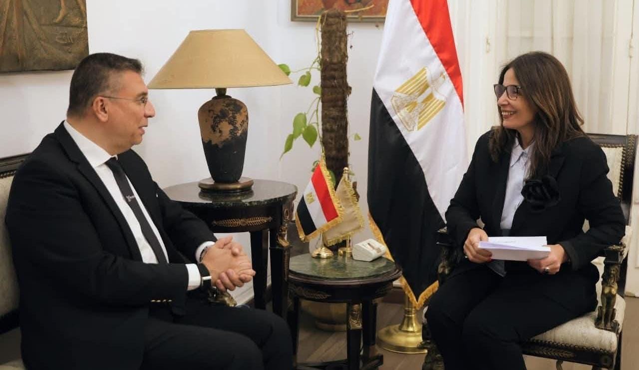 وزيرة الثقافة تبحث مع رئيس اتحاد إذاعات وتلفزيونات دول التعاون الإسلامي تعزيز التعاون الثقافي والإعلامي
