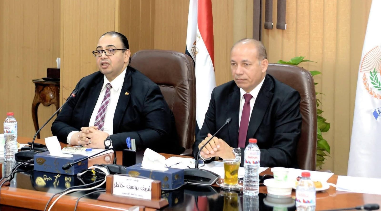 رئيس جامعة كفر الشيخ يشارك في اجتماع اللجنة العليا لتحالف الدلتا للصناعات الغذائية والألبان بجامعة المنصورة