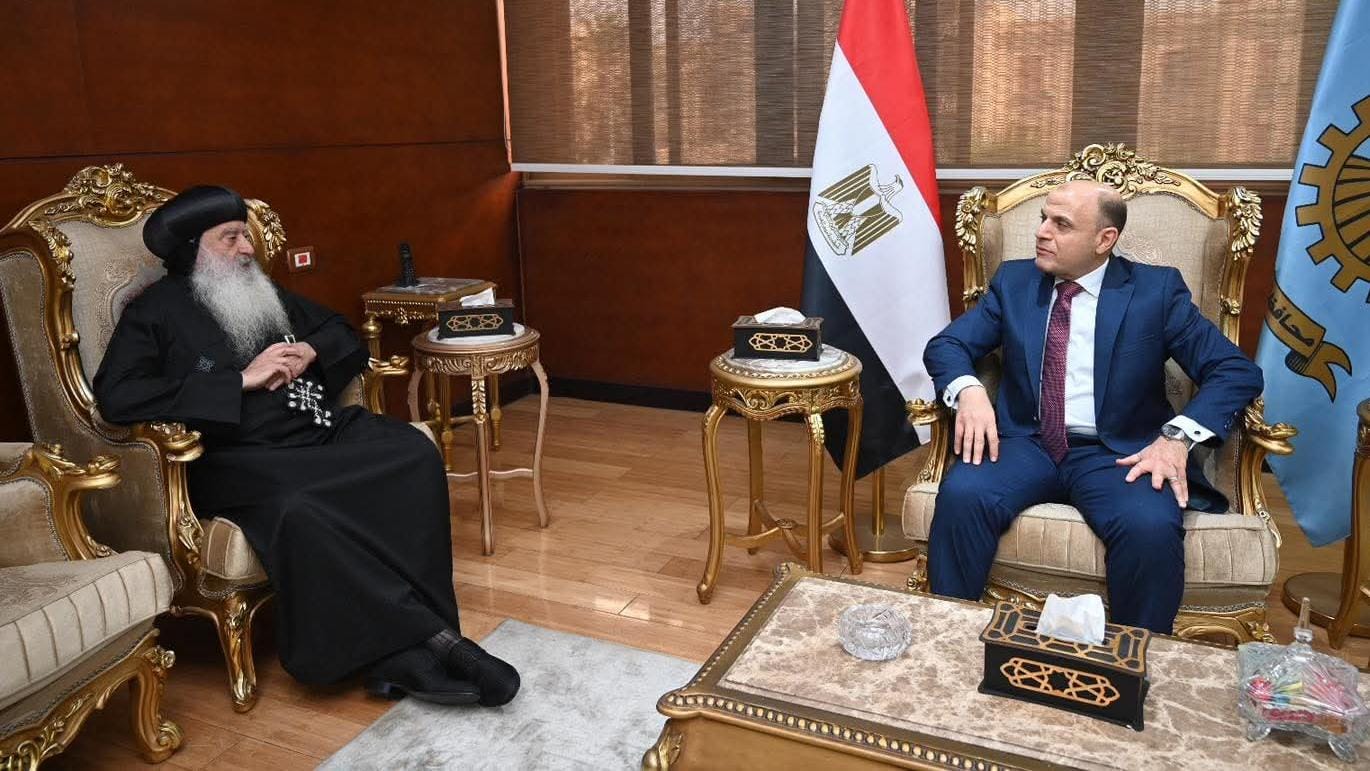 محافظ الغربية يستقبل الأنبا بولا للتهنئة بتوليه مهام منصبه وبشهر رمضان المبارك