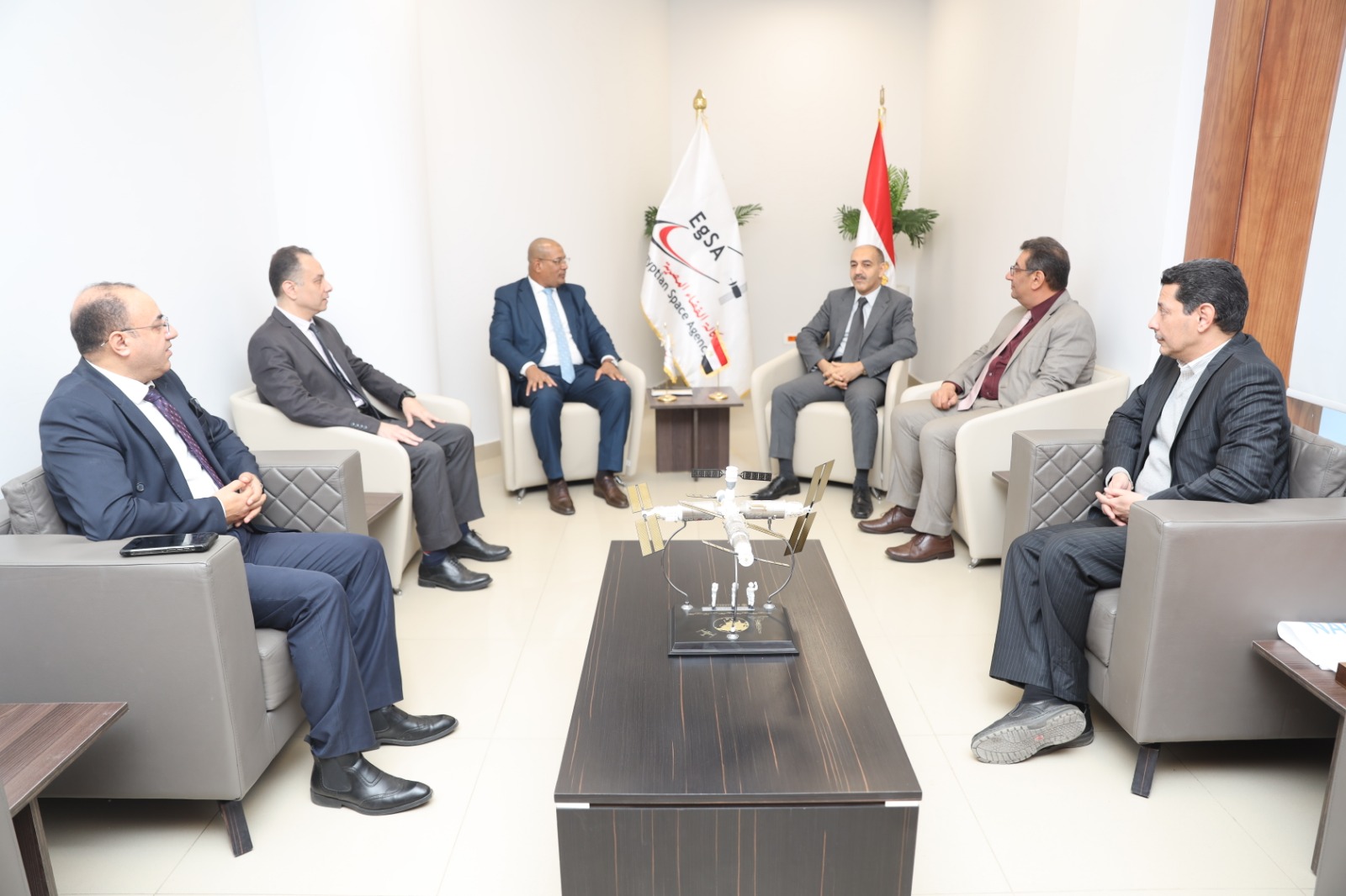 تحالف وكالة الفضاء المصرية والهيئة القومية للاستشعار من البعد وعلوم الفضاء