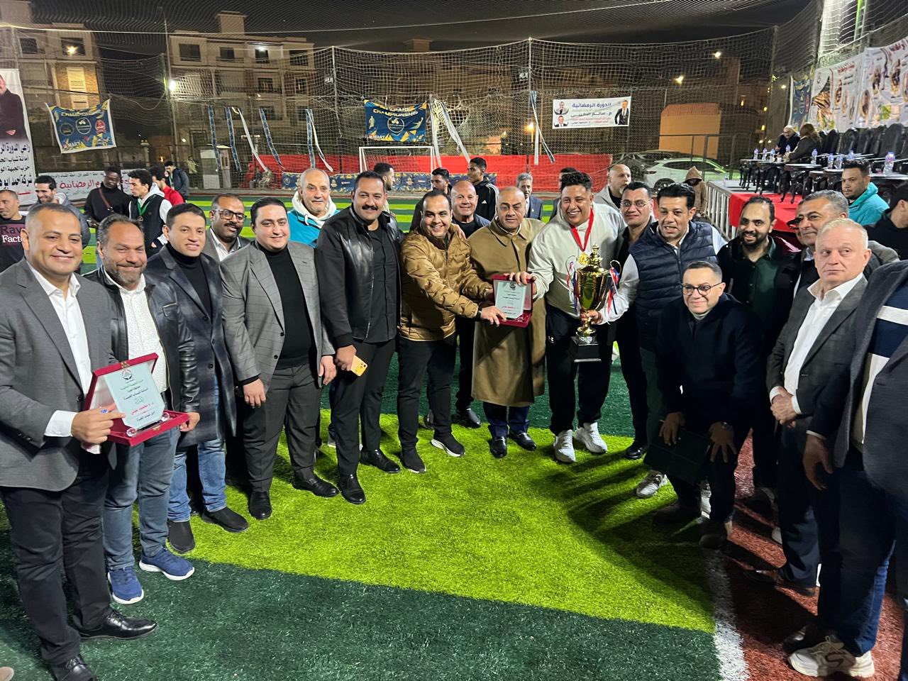 أكتوبر1 تفوز بكأس الدورة الرمضانية للجبهة الوطنية بالجيزة