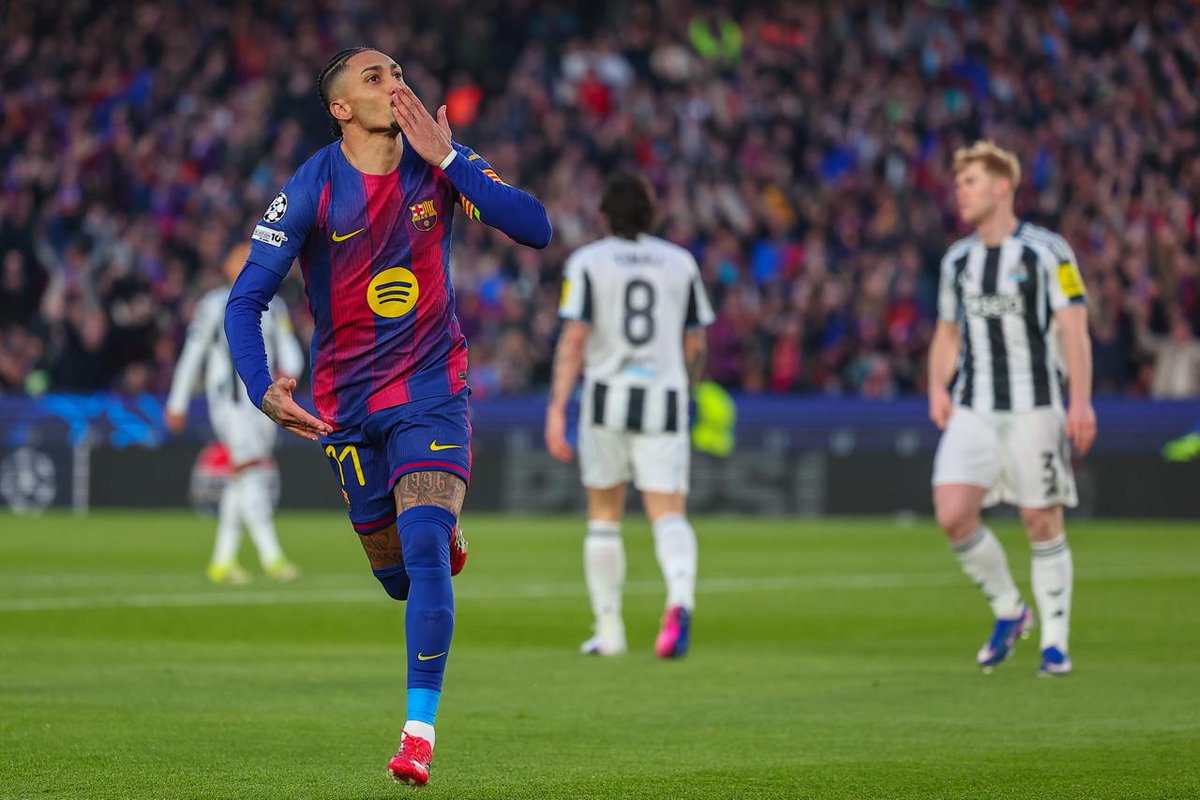 حفلة أهداف .. برشلونة يقسو على نيوكاسل ويطير إلى ربع نهائي دوري أبطال أوروبا (فيديو)
