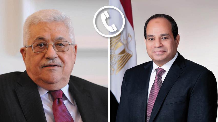 السيسي وعباس يتباحثان التطورات الإقليمية والقضية الفلسطينية