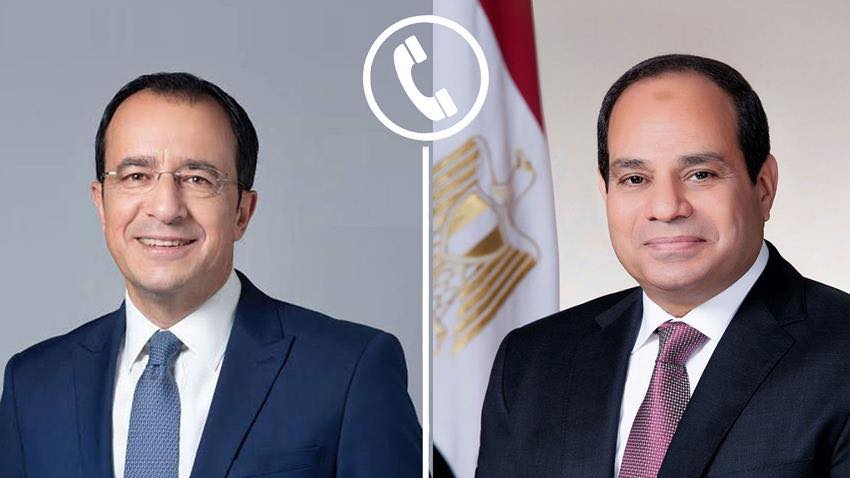 السيسي يبحث مع رئيس قبرص تطورات الأوضاع الإقليمية