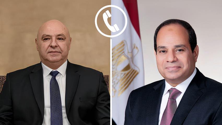 السيسي يؤكد دعم مصر الكامل لسيادة لبنان واستقراره