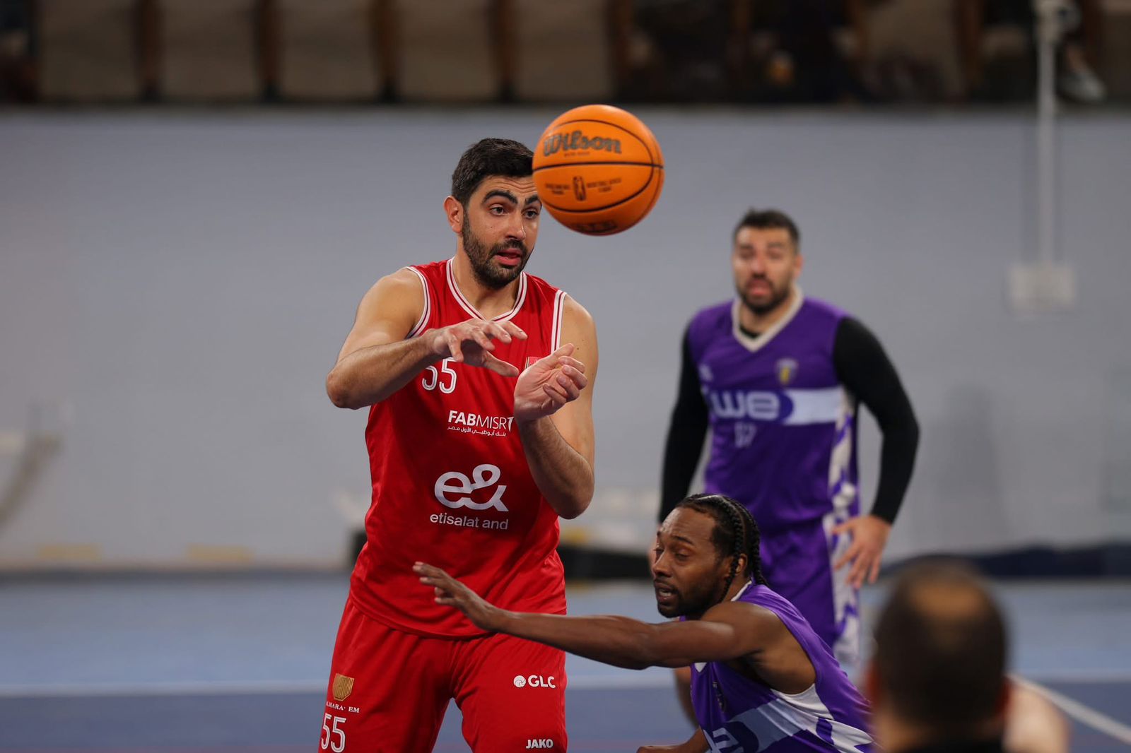الأهلي يفوز على المصرية للاتصالات في ثالث مواجهات نصف نهائي دوري أليانز لكرة السلة