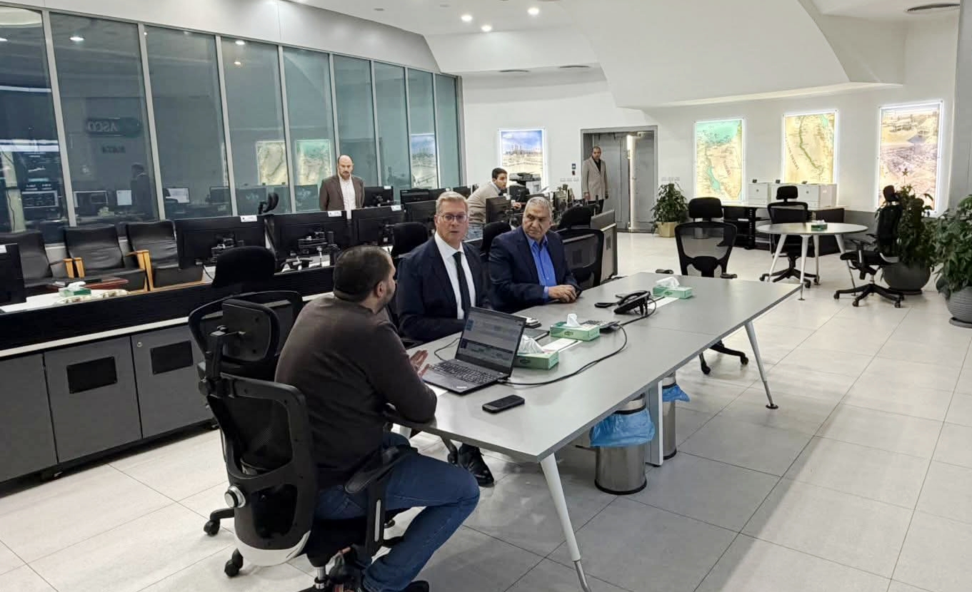زيارة مفاجئة لوزير البترول إلى مركز التحكم بالشبكة القومية للغاز