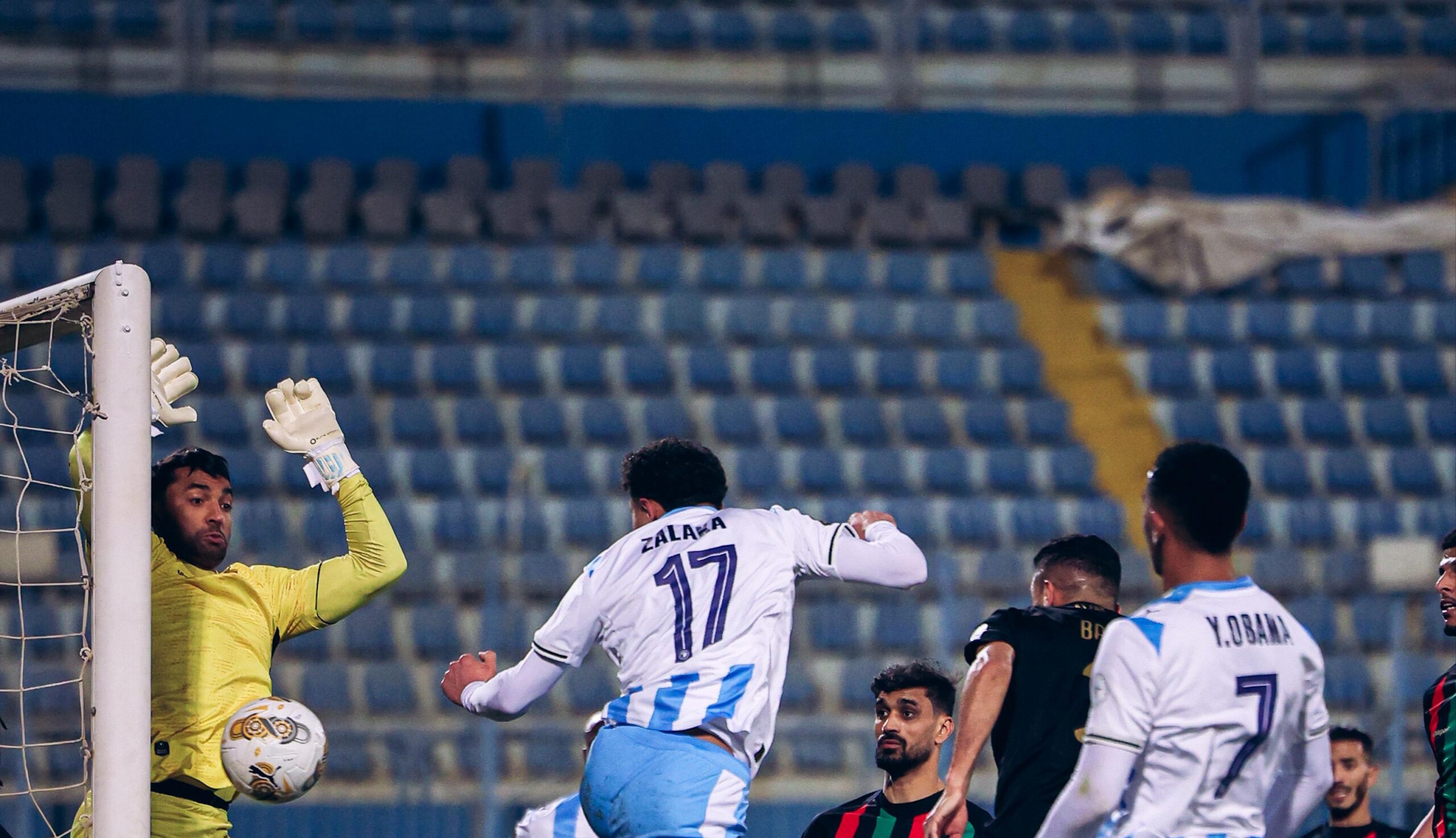 الجيش الملكي يقصي بيراميدز من دور الثمانية بدوري الأبطال