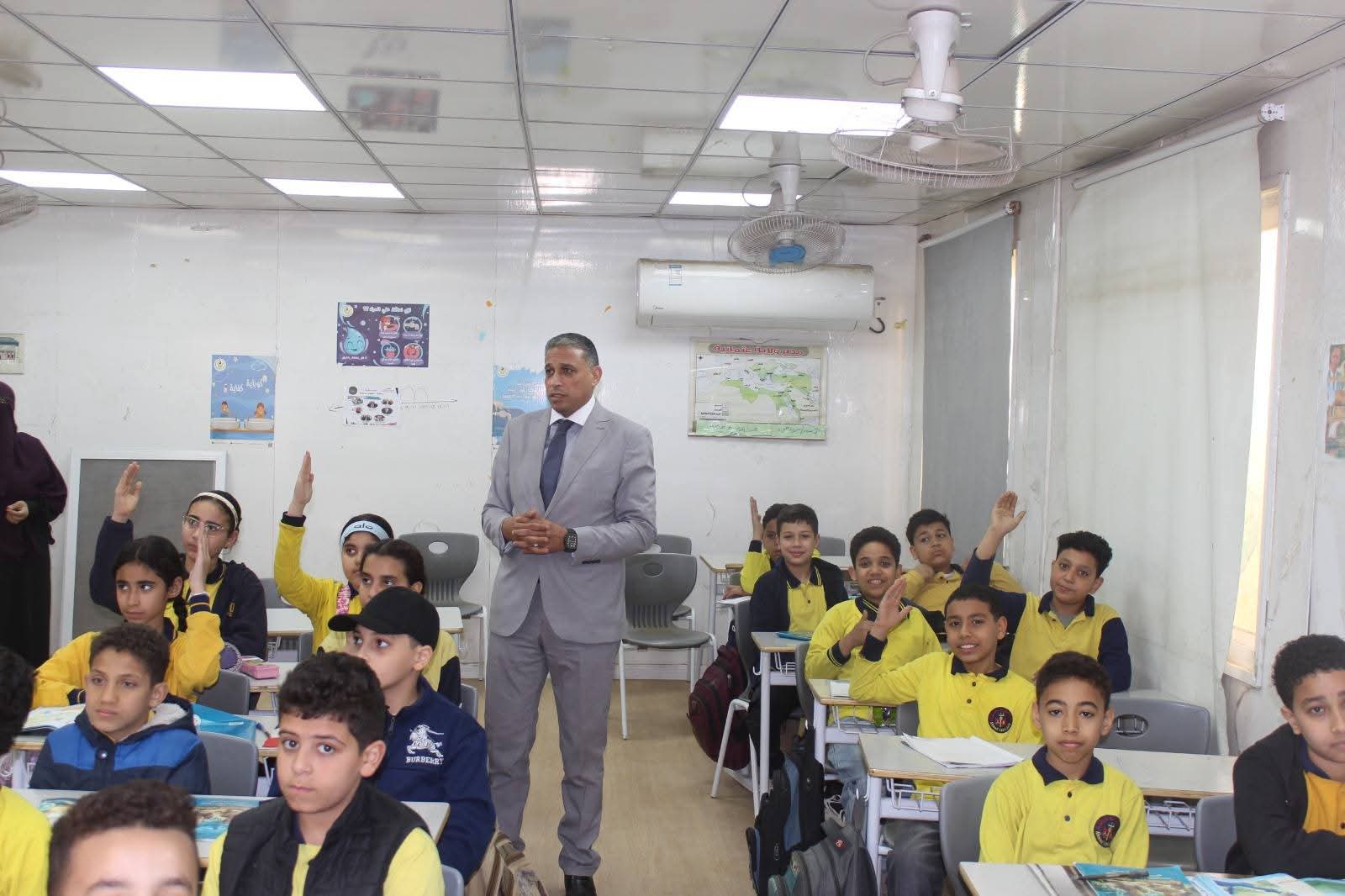 إلغاء تكليف مديرة مدرسة أثناء زيارة مفاجئة في الجيزة «تفاصيل»