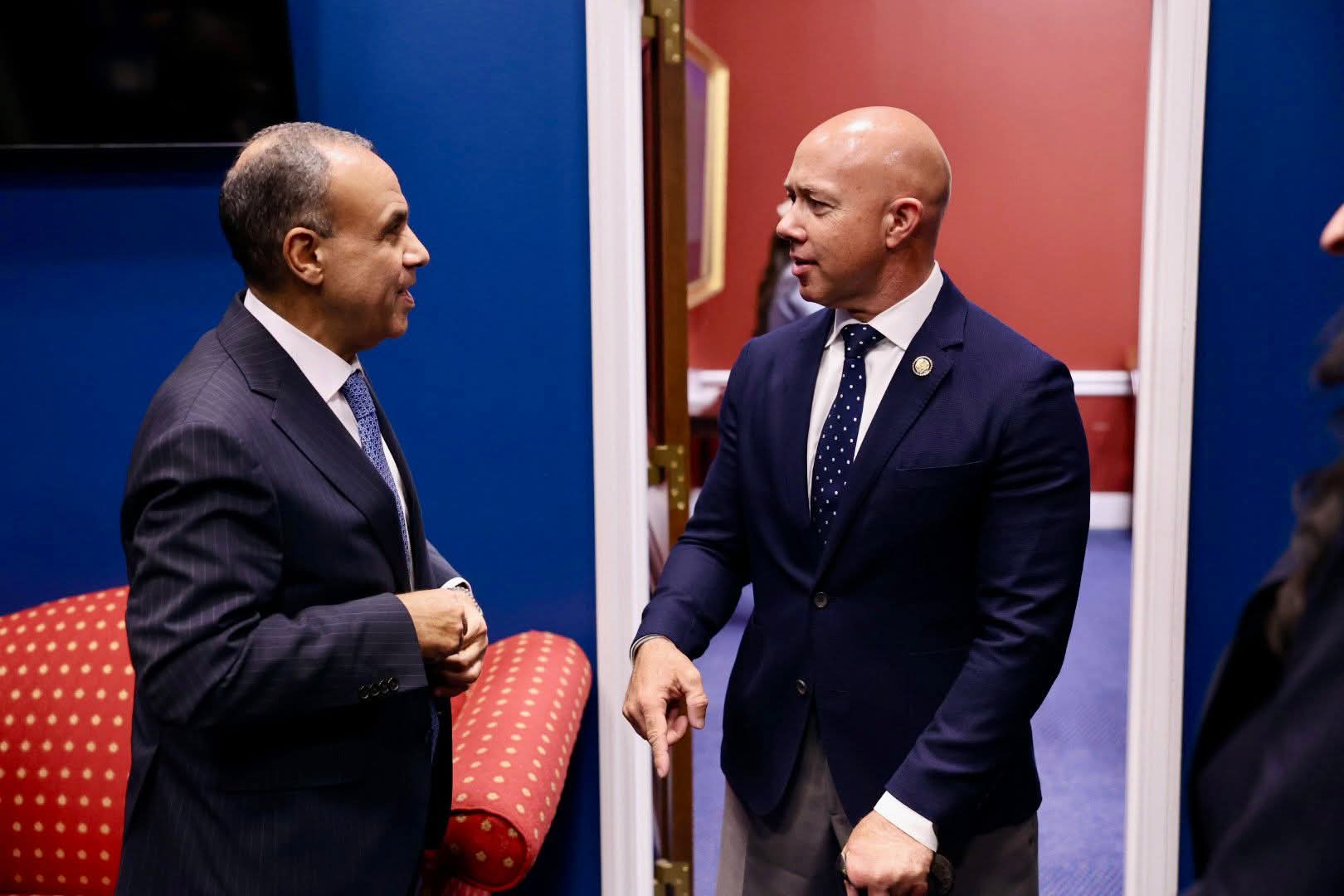 وزير الخارجية يلتقي رئيس الشئون الخارجية بمجلس النواب الأمريكي.. تفاصيل
