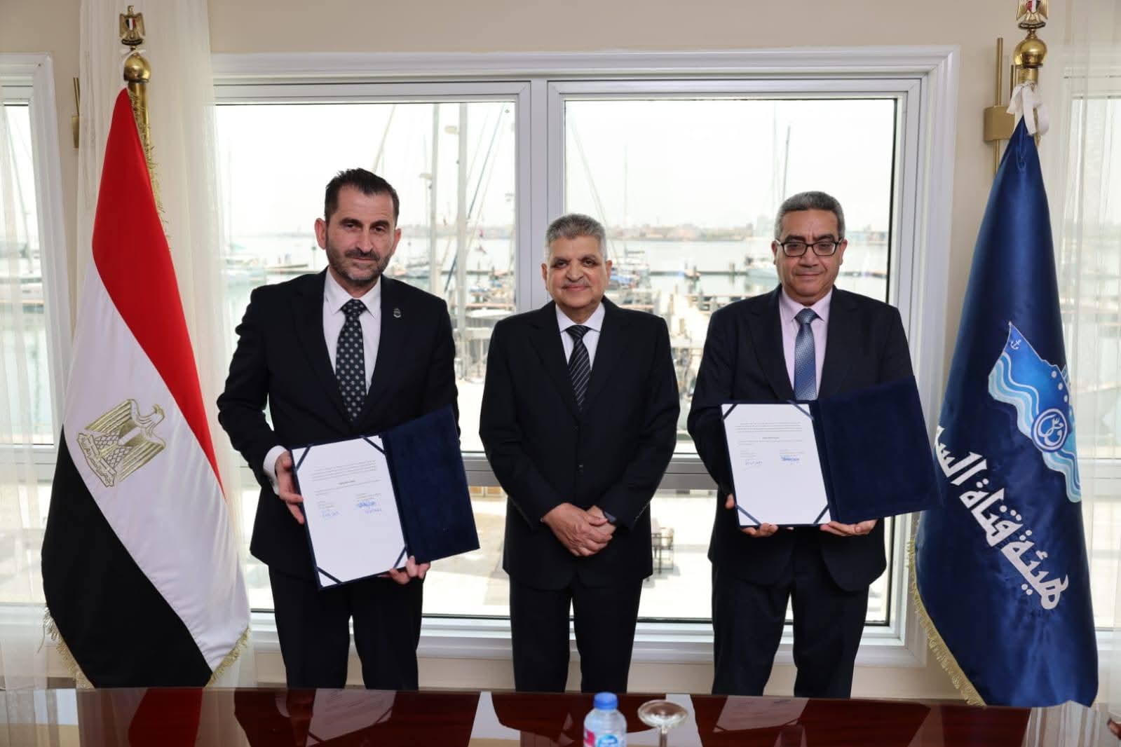 مذكرة تفاهم لاستمرار التعاون المشترك بين هيئة قناة السويس وغرفة الملاحة الدولية