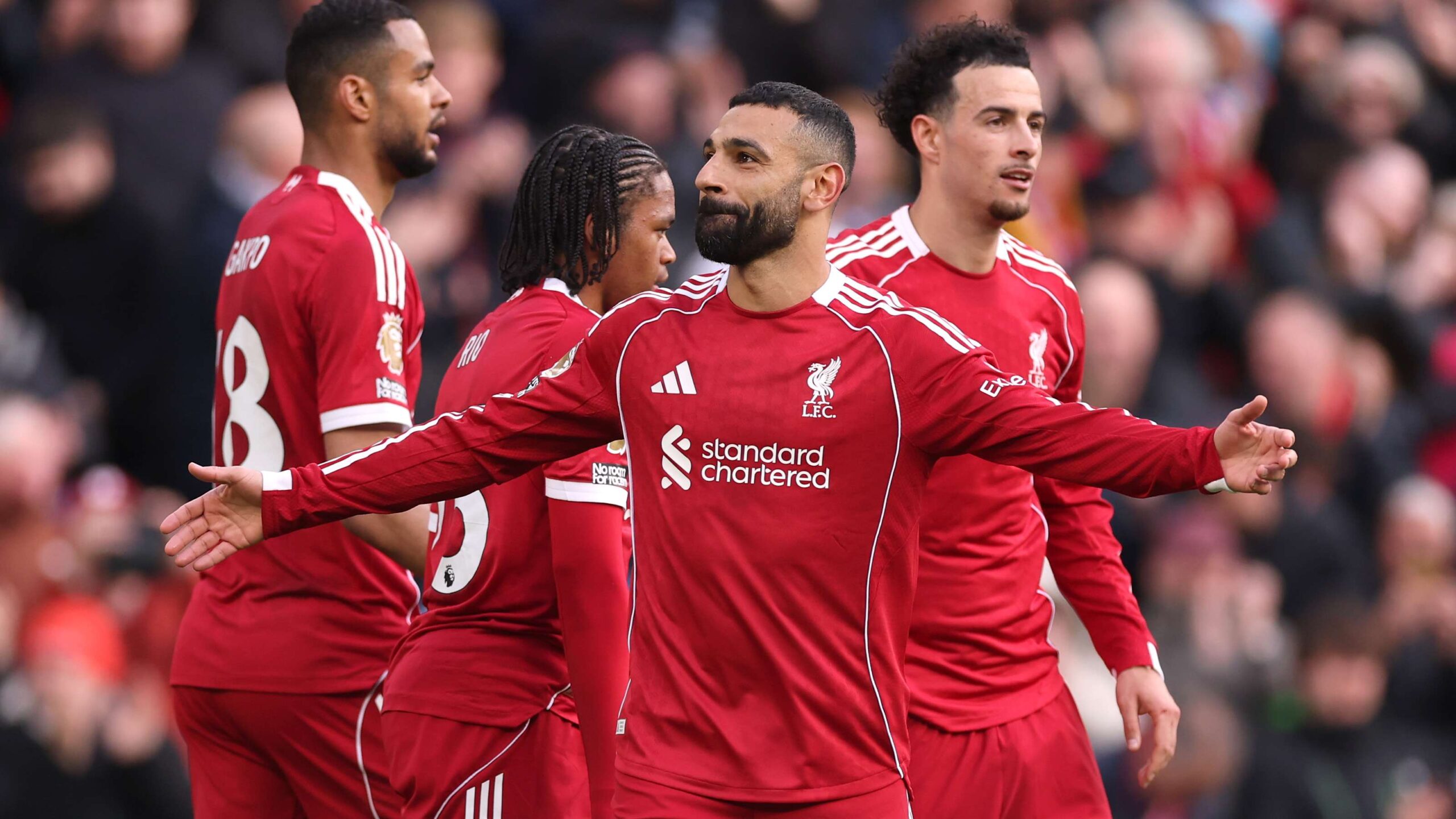 صلاح يقود تشكيل ليفربول المتوقع لمواجهة كريستال بالاس بالدوري الإنجليزي