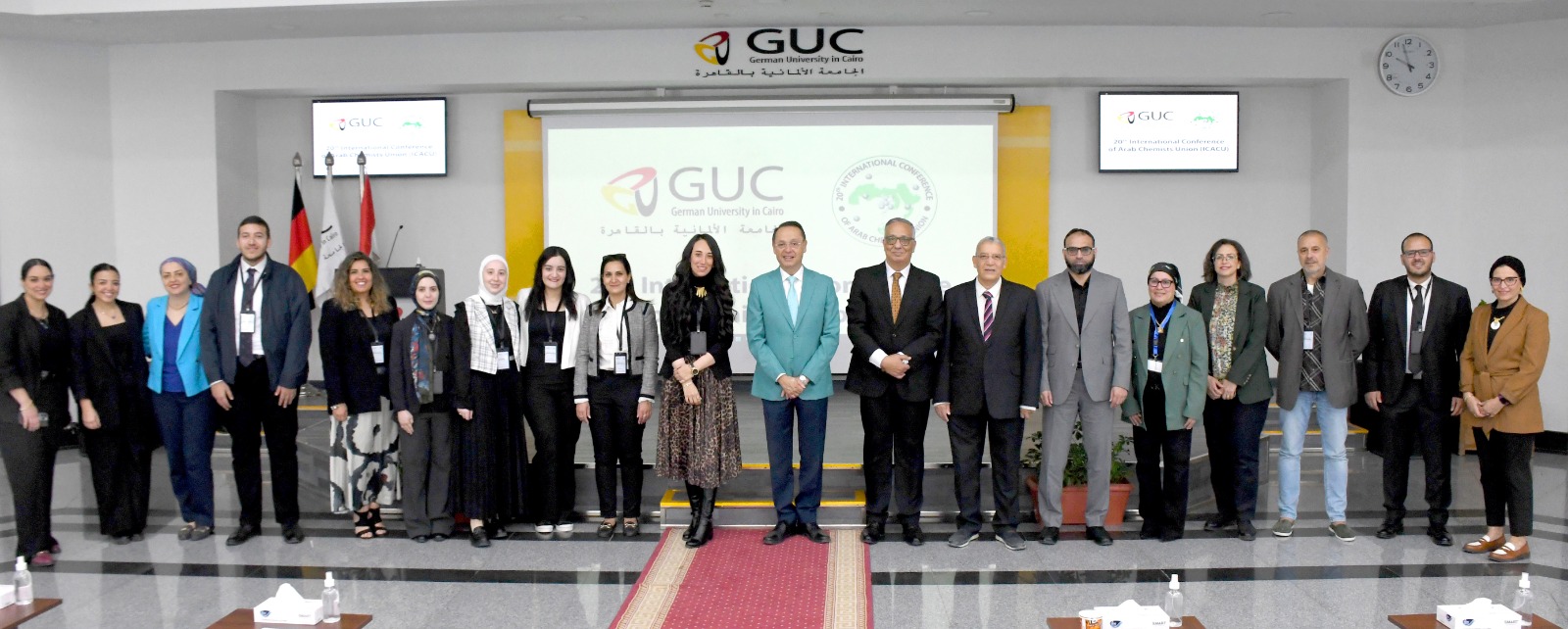 الجامعة الألمانية بالقاهرة تختتم المؤتمر الدولي العشرين لاتحاد الكيميائيين العرب