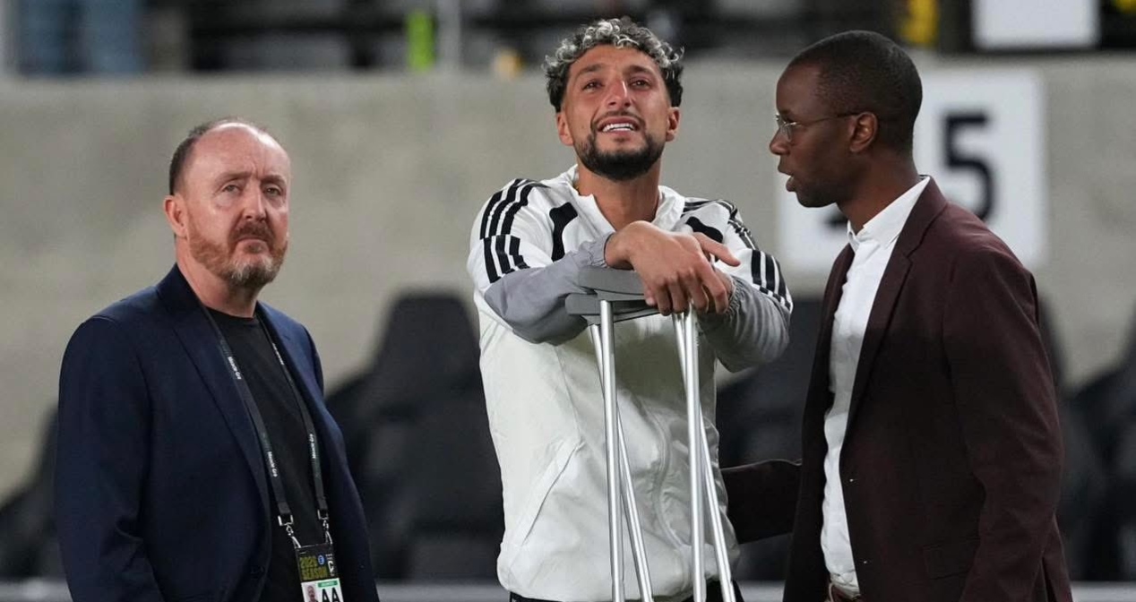 غادر الملعب باكيًا .. إصابة مقلقة لـ وسام أبو علي في الدوري الأمريكي (فيديو)